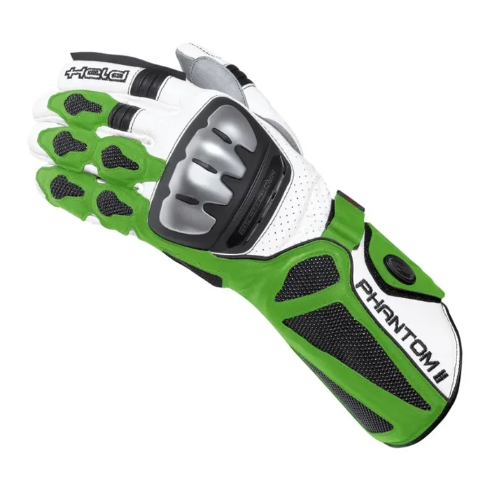 Held Phantom 2 Sports Gloves – White/Green