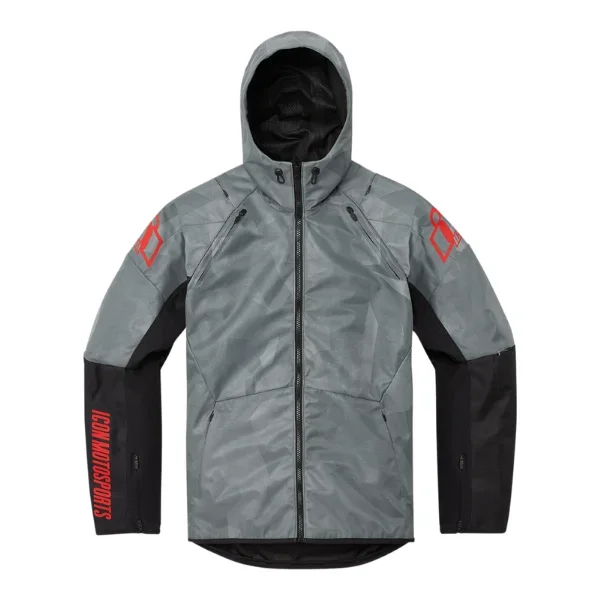 Icon Airform Battlescar Textile Jacket – Grey
