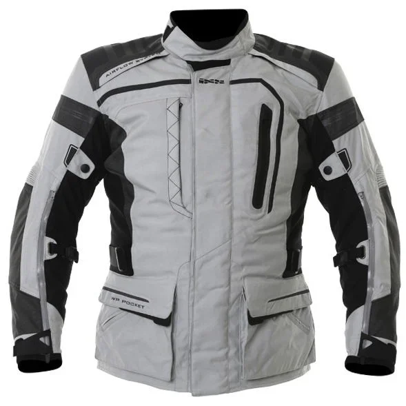 IXS Askalon Jacket Grey Black Silver