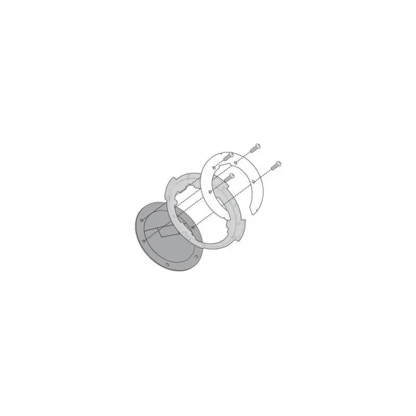 Kappa BF11K Metal Tank Bag Flange Fitting Kit – Tank Bags