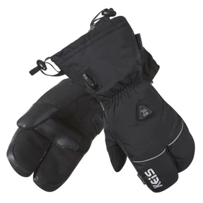 Keis G301 Heated 3-Finger Gloves