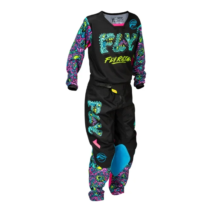 KINETIC 2026 MUTANT YOUTH KIT COMBO – BLACK/MULTI