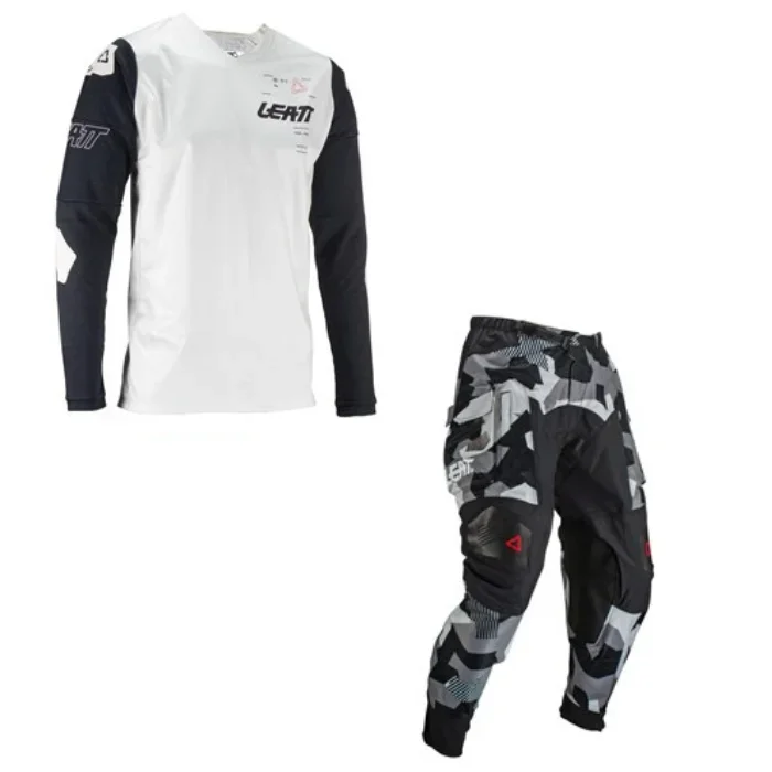 LEATT KIT COMBO MOTO 4.5 WINDBLOCK FORGE GREY