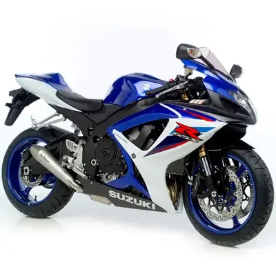 Leo Vince Suzuki GSX-R 600 06-07 Stainless Steel Standard Mount GP Style EVO II Slip-on Exhaust