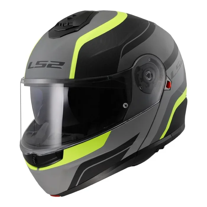 LS2 Strobe 2 Monza – Matt Black/Hi-Vis Yellow
