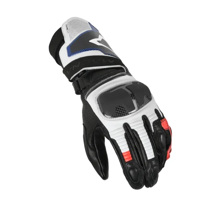 Macna Thandor Mens Glove – White/Red/Blue
