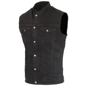 Merlin Club D3O Ghost Denim Vest (Black)