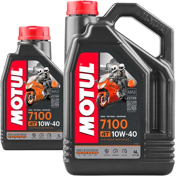 Motul – 7100 10W-40 4T – 4L Plus 1L