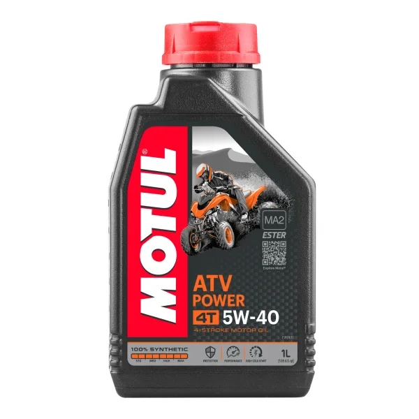 MOTUL Synthetic Oil ATV Power 5W40 4T 1 Litre – Oils & Lubricants