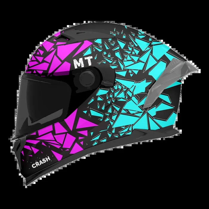 MT Braker Crash SV B8 – Matt Black/Purple/Blue