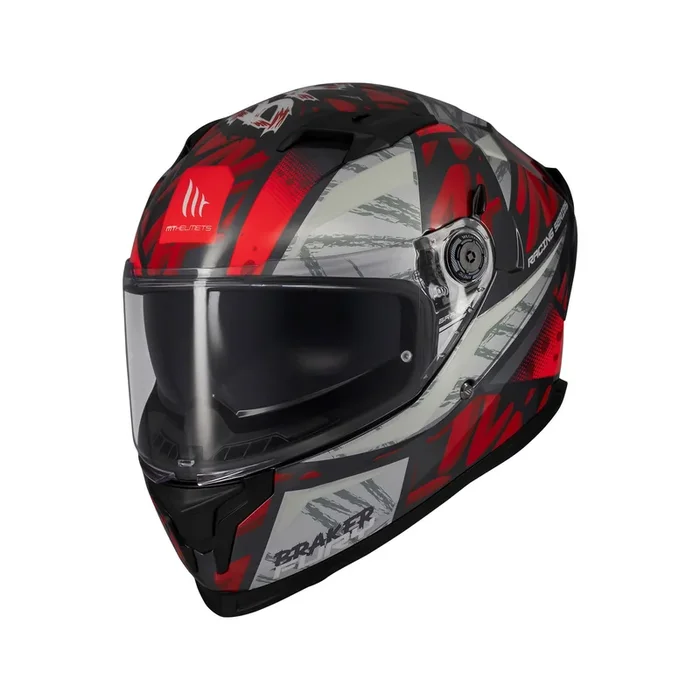 MT Braker Fury Helmet C5 Gloss Red