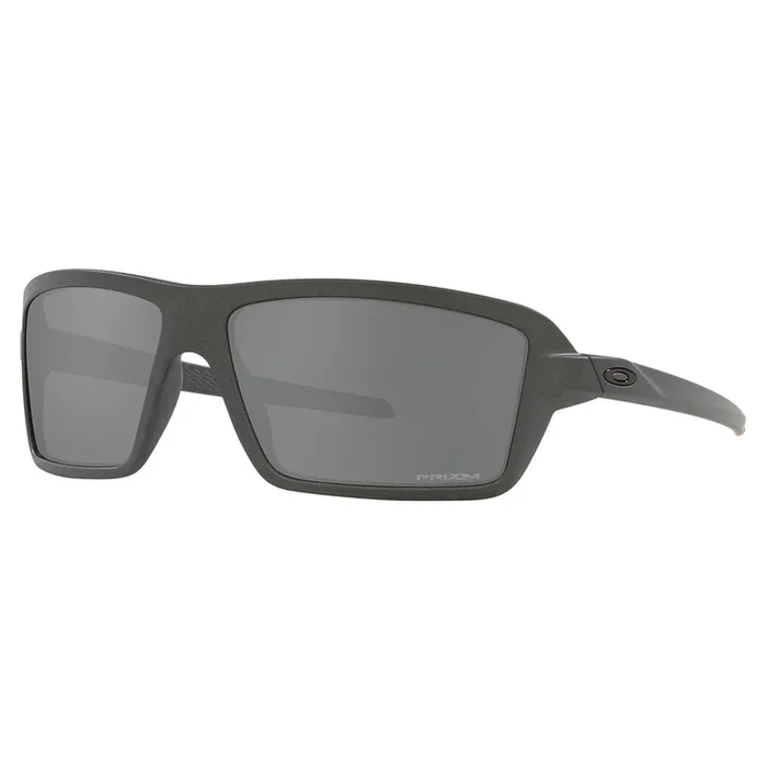 OAKLEY CABLES SUNGLASSES (STEEL) PRIZM BLACK LENS