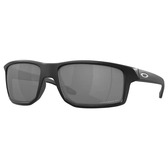 OAKLEY GIBSTON SUNGLASSES (MATTE BLACK) PRIZM BLACK POLARIZED LENS