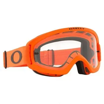 Oakley Kids MX Goggles O Frame 2.0 Pro (Moto Orange) Clear Lens