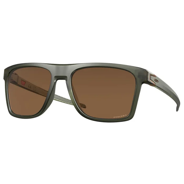 OAKLEY LEFFINGWELL SUNGLASSES (MATTE OLIVE INK) PRIZM BRONZE LENS