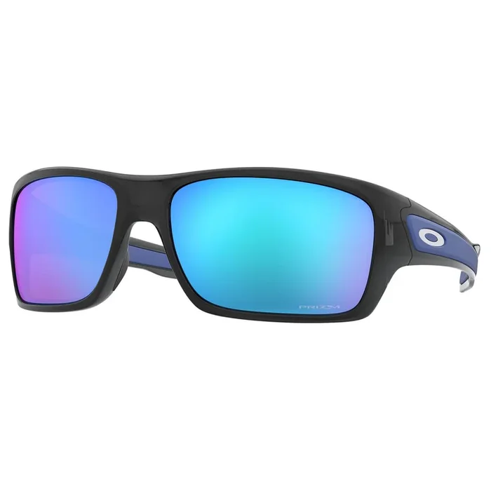 OAKLEY TURBINE SUNGLASSES (BLACK INK) PRIZM SAPPHIRE LENS