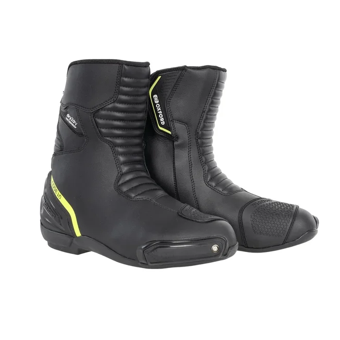 Oxford Code 1.0 Mid D2D Boots – Black/Yellow