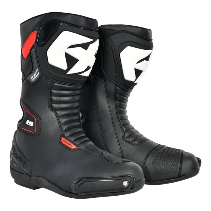 Oxford Cypher 1.0 D2D Boots – Black/White/Red