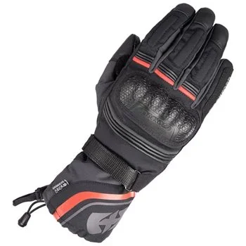 Oxford Montreal 4.0 Dry2Dry Motorcycle Gloves (Black/Grey/Red)