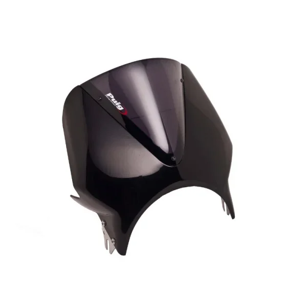 Puig Black Fairing With Vision Screen Dark Smoke – Screens