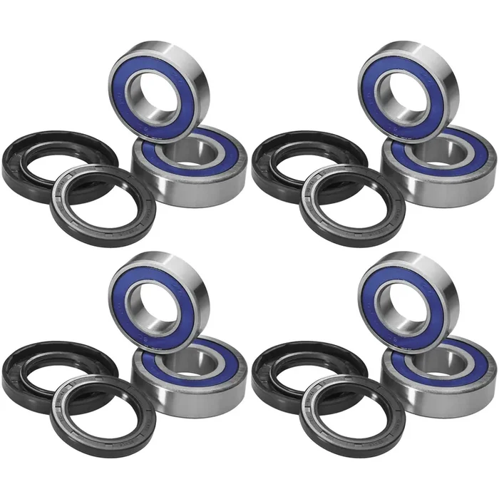 QUADBOSS Front & Rear Wheel Bearing Kits for Polaris Sportsman 550 XP 2013-2014