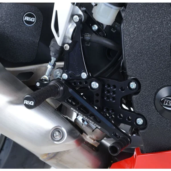 R&G Adjustable Rearsets for HONDA CBR1000RR ’08-’19, SP ’14-’16 – Footrests