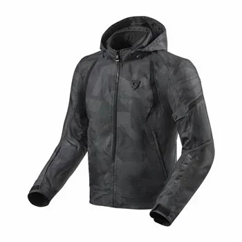 Revit Motorcycle Jacket Flare 2 (Camo Black Grey)