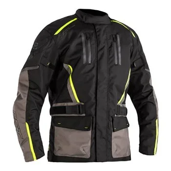 RST Axiom Airbag Textile Jacket (Black/Grey/Flo Yellow)