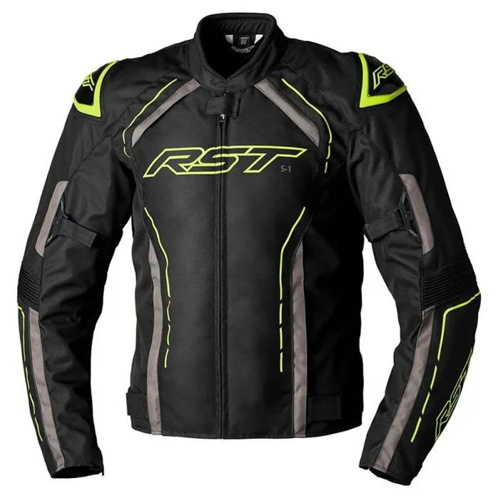 RST S1 CE Textile Jacket 2559 (Black/Grey/Yellow)