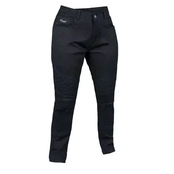 RST Womens IOM TT Aramid Straight Leg CE Jeans (Black) 2242