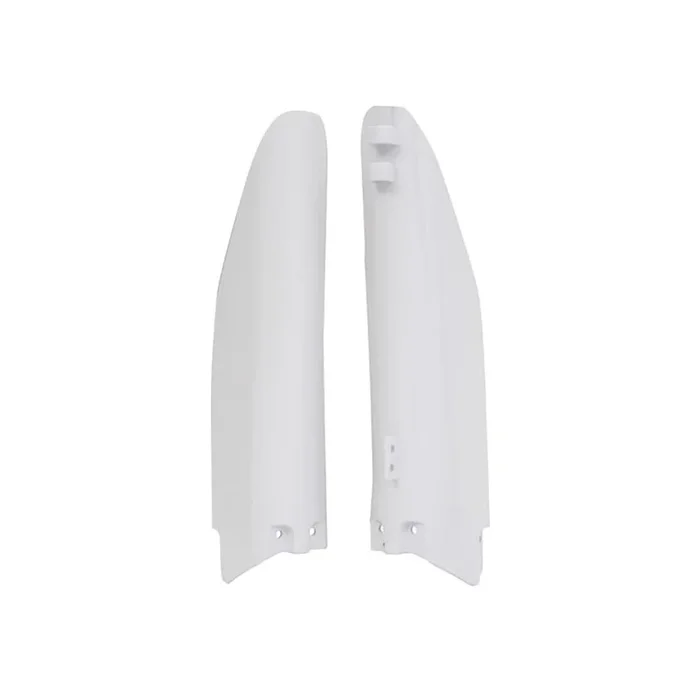 RTECH FORK GUARDS (WHITE) SUZUKI RM125/250 04-06 RMZ450 05-06
