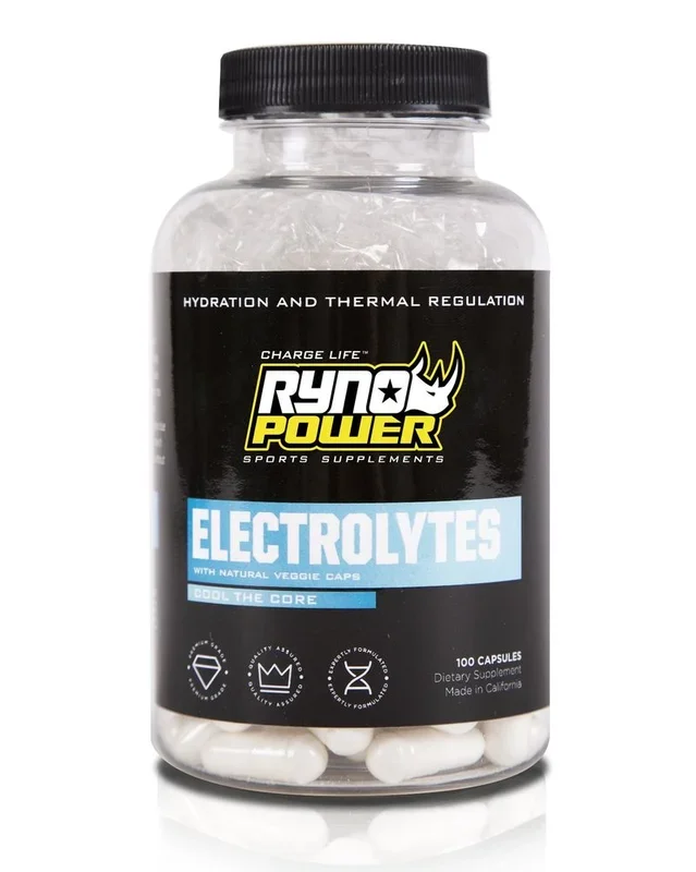 RYNO POWER ELECTROLYTES CAPSULES 100CT