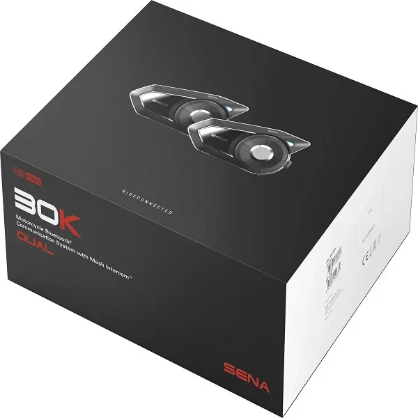 SENA 30K M/C B/T Communication System with Mesh Intercom Dual 30k-03D – Bluetooth Devices
