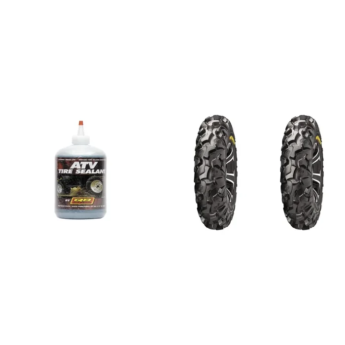 Set of 2 Blackwater Evolution Radial Front/Rear Tires 30x10R-15 with Sealant
