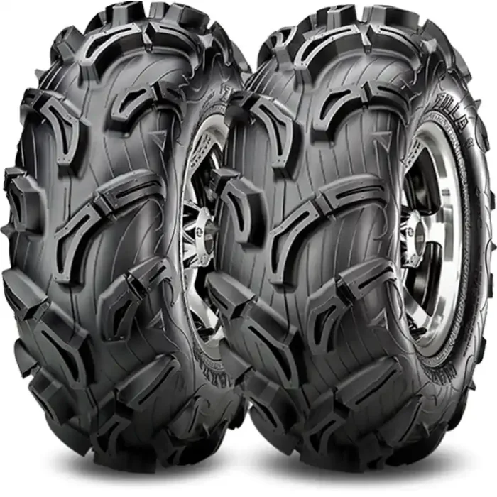 Set of 2 Maxxis Zilla Front ATV UTV Tires AT27X10-14 6Ply