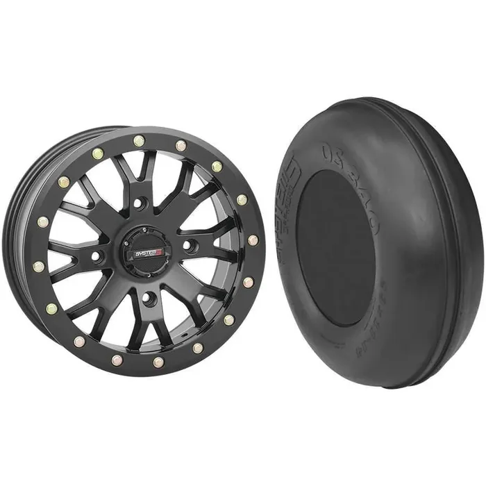 Set of 2 Mounted Wheel and Tire Kit Wheel 14×7 6+1 4/137 Tire 29×11-14 4 Ply