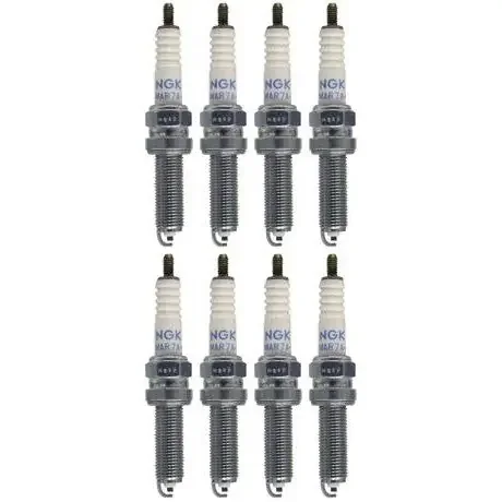 Set of 8 NGK Standard Spark Plugs for Yamaha STRYKER 2011 Engine 1300cc