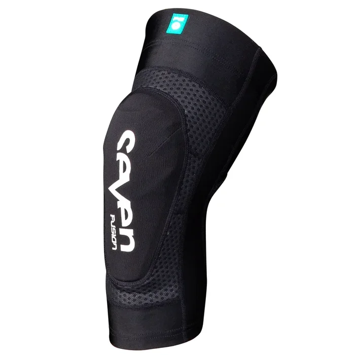 SEVEN MX FUSION KNEE GUARD BLACK