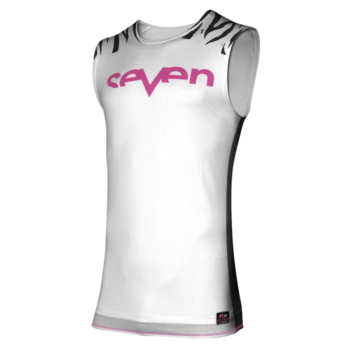 SEVEN MX ZERO ADULT S2BRA OVER JERSEY (WHITE/BLACK/PINK)