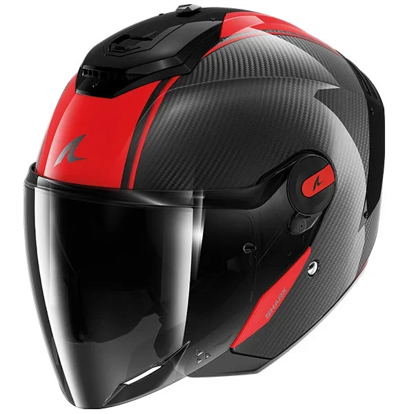 Shark Helmets Shark rs jet carbon blank drd – Open Face Helmets