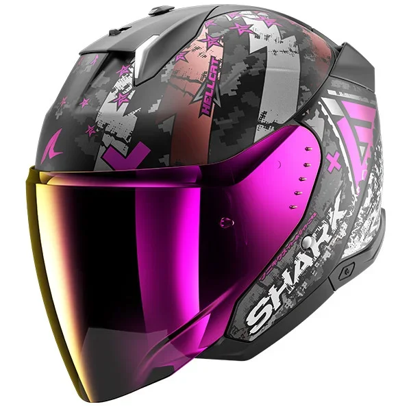 Shark Helmets Shark Skwal I3 Jet Hellcat Mat KUV – Open Face Helmets