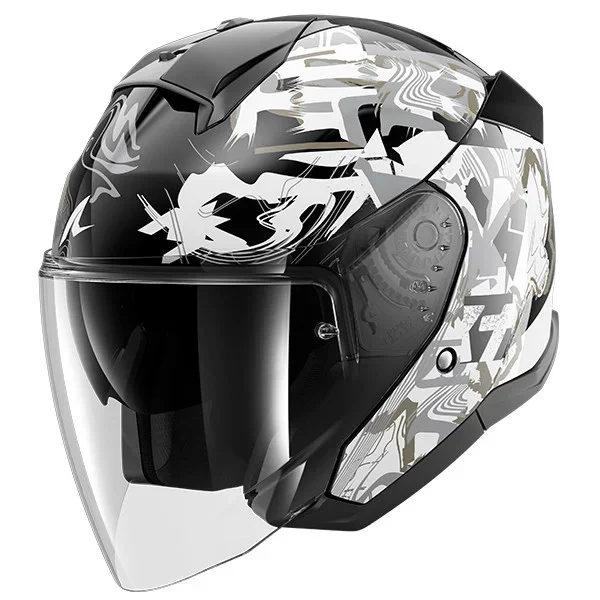 Shark Helmets Shark Skwal Jet Pranz KWQ – Open Face Helmets