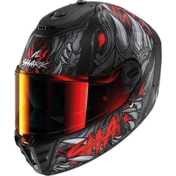 Shark Spartan RS – Shaytan Matt Black / Red / Anthracite
