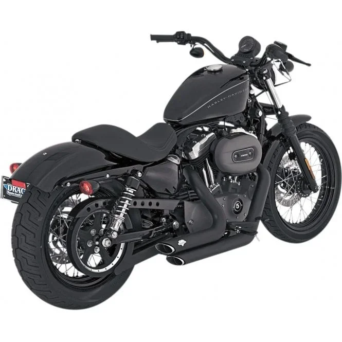 Shortshots Staggered Exhaust System Sportster