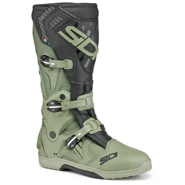 SIDI crossair srs ce boots army/black size 41 s/o – Off Road Boots