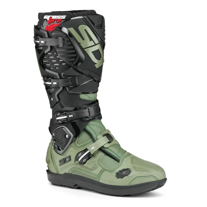 Sidi Crossfire 3 SRS CE Boots – Army/Black