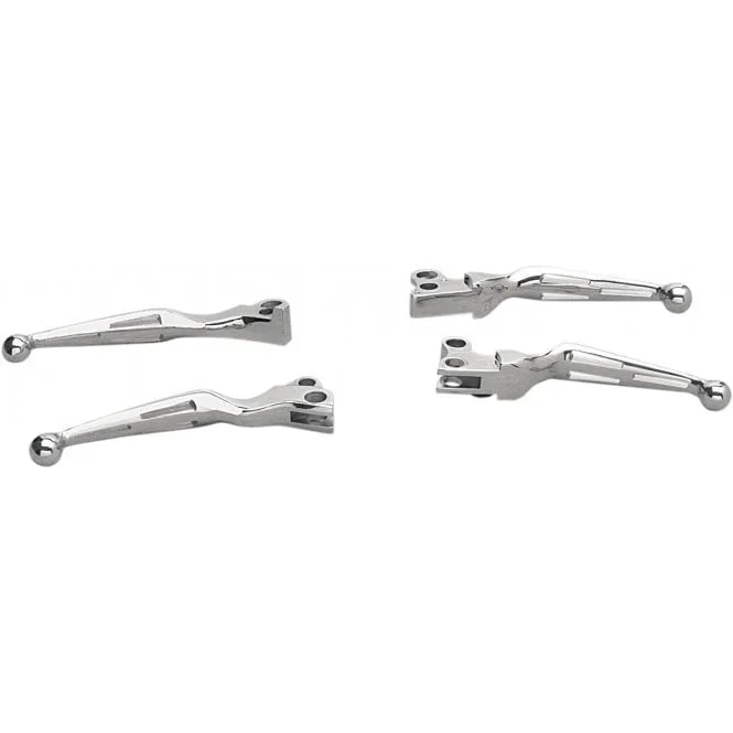 Slotted Wide Blade Lever Set Dyna, Softail, Classic, Sportster, Touring