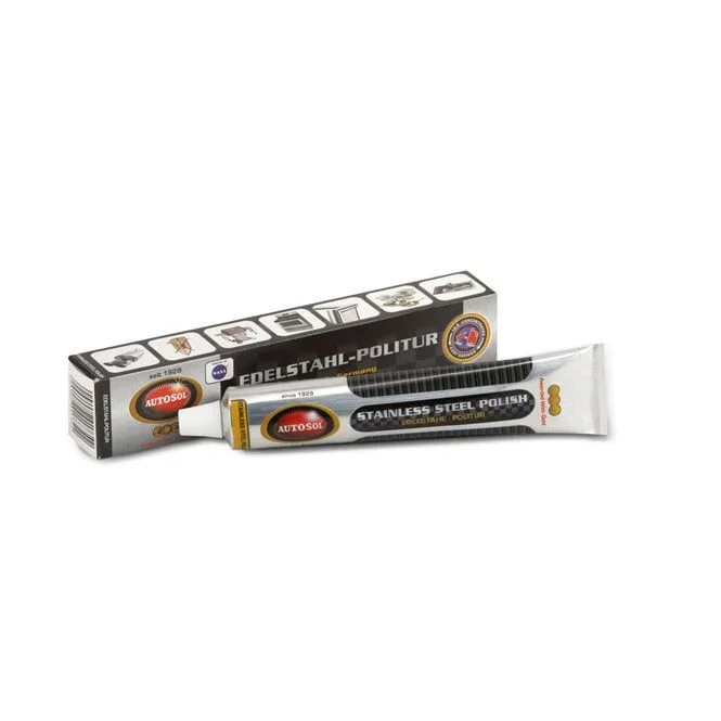 Stainless Steel Polish. Tube 75cc