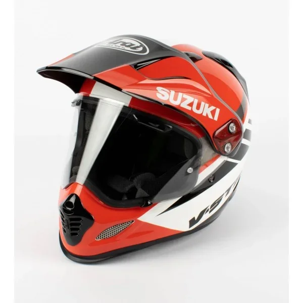 Suzuki V-Strom Helmet Red/White – Adventure Helmets