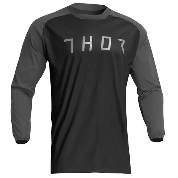 Thor Terrain Jersey – Black / Charcoal